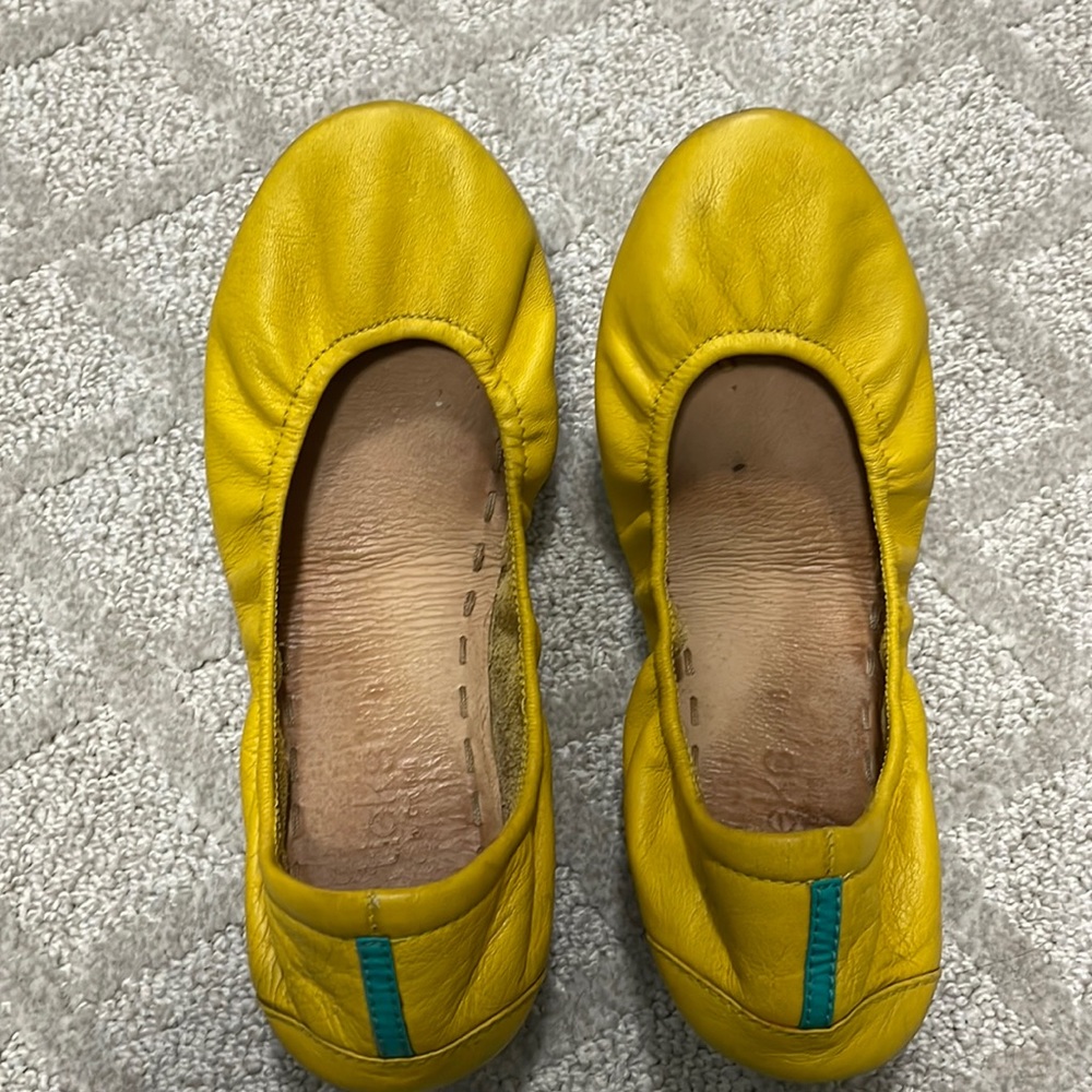 Mustard Yellow Tieks Size 8
